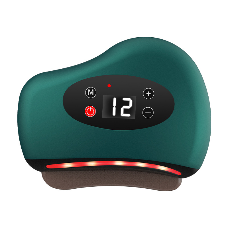 Carga USB elétrica beleza massageador facial ferramenta Guasha placa de raspagem