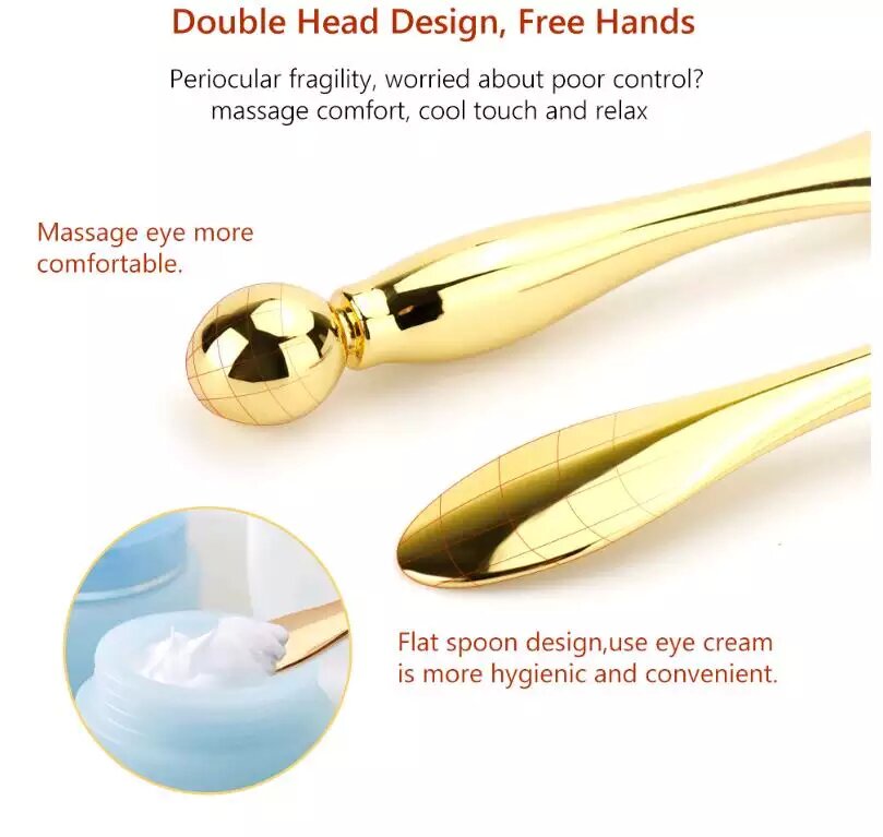 Mini Mini Eye Cream Massager Stick Roller 