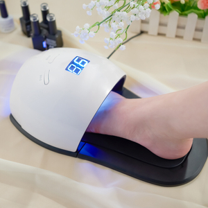 Secador de unhas com lâmpada LED UV 48W para pés e mãos