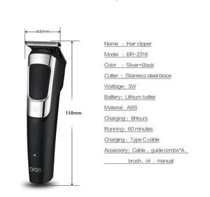 Melhor conjunto profissional de cortador de cabelo profissional para homens