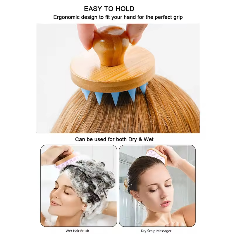 Manças de madeira Shampoo Hair Scalp Belvent
