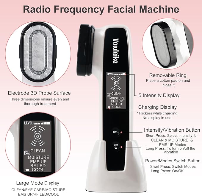 Melhor ferramenta de massageador facial Ems V Face Beauty Device