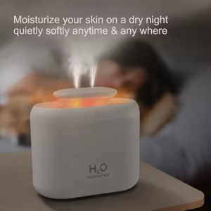 Umidificador de ar USB Home Mist com luz noturna para escritórios