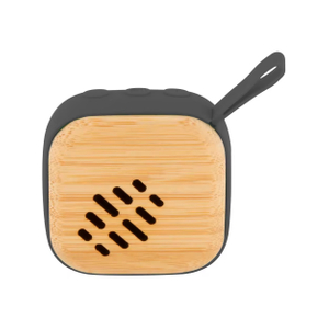 Caixa de alto -falante de bambu sem fio 10W