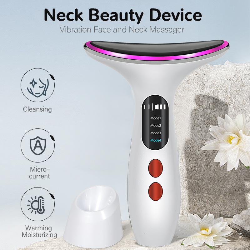Máquina de massagem de elevação da pele do pescoço da luz da luz vermelha