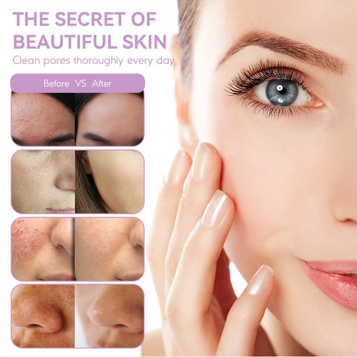 Dispositivo portátil da beleza da limpeza facial do íon dos cuidados com a pele