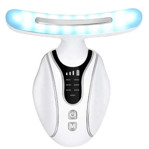 Mini Electric Mini portátil EMS Vibrador Electric Face and Neck Massager