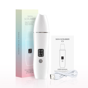 Limpador de lavador de pele facial de beleza profunda ultrassônica