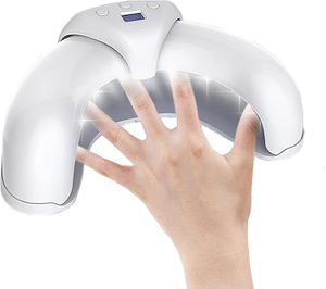 Lâmpada UV LED dobrável sem fio em forma de U para mãos em gel Unhas