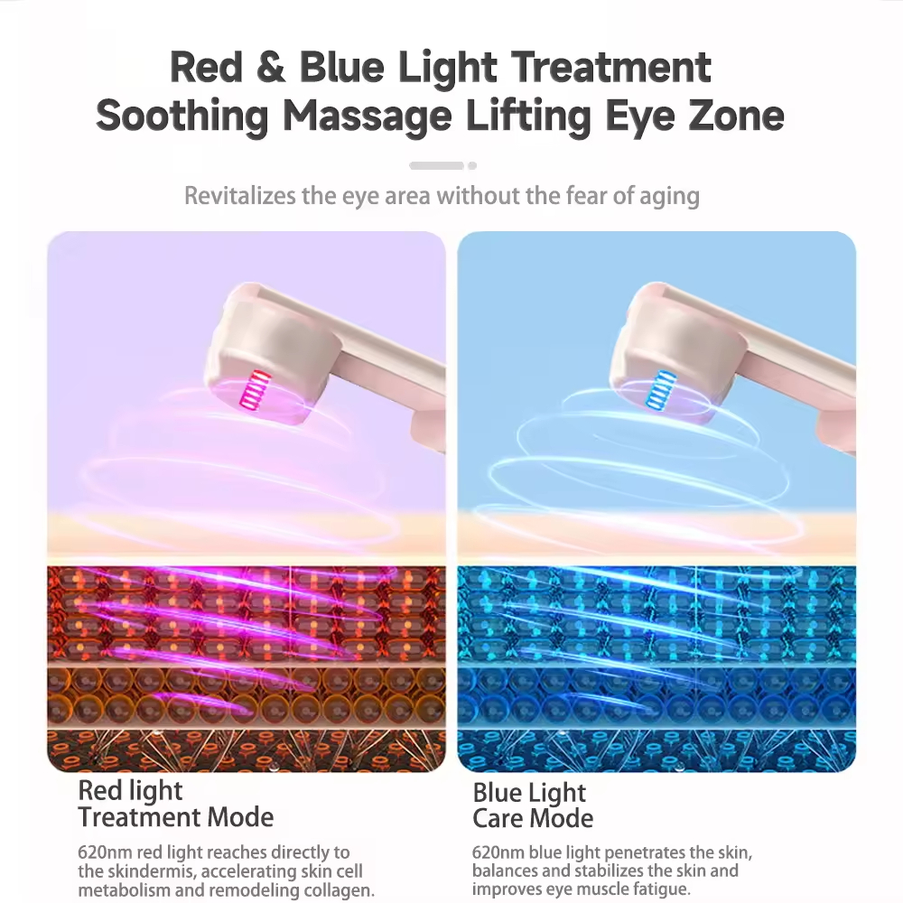Varra de vibração de massageador elétrico de led de LED inteligente