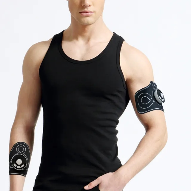 Mini EMS Muscle Neck Back Ombro Perna Body Massager Pad