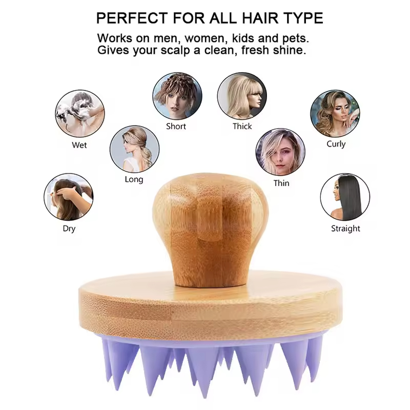 Manças de madeira Shampoo Hair Scalp Belvent